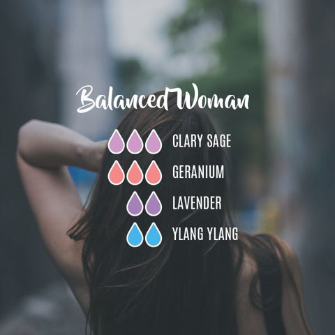 balanced woman diffuser blend