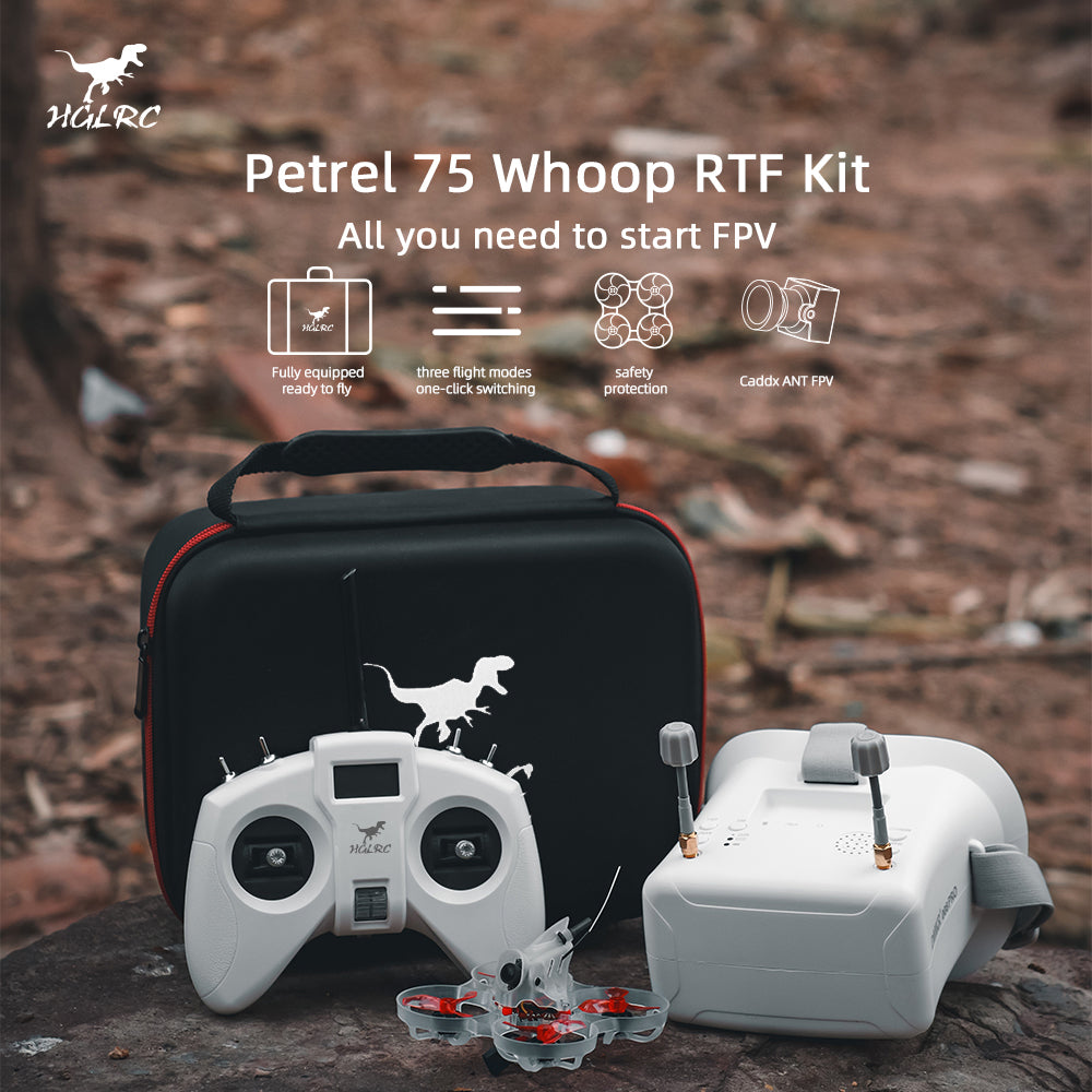 hglrc petrel 75 whoop