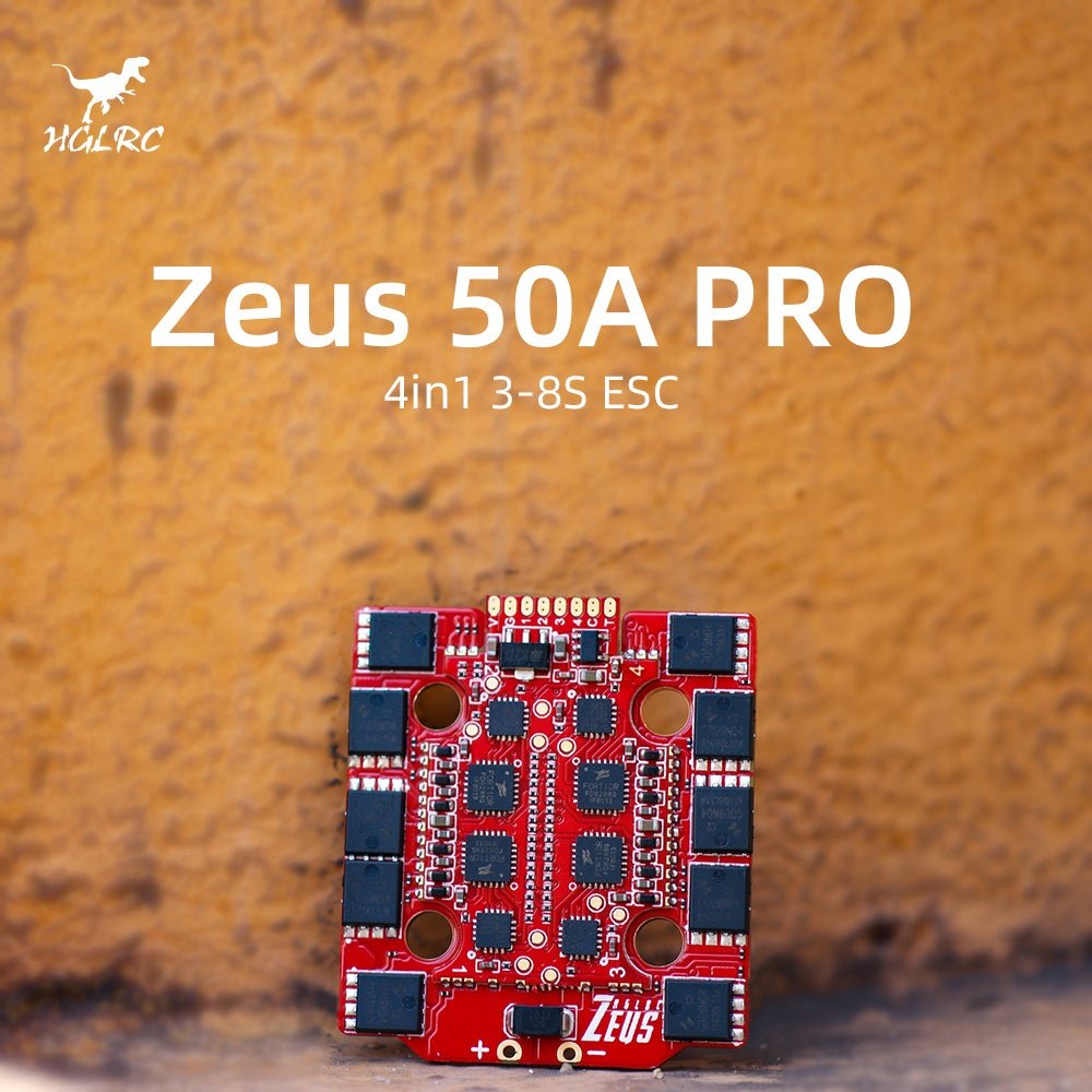 HGLRC Zeus 50A PRO 8S BL_S 4in1 ESC