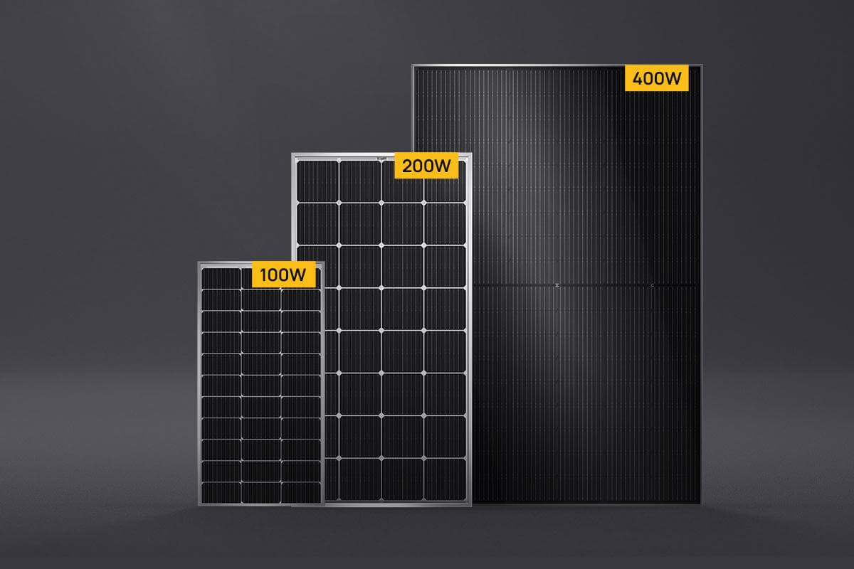 100w rigid solar panel and 200w rigid solar panel and 400w rigid solar panel