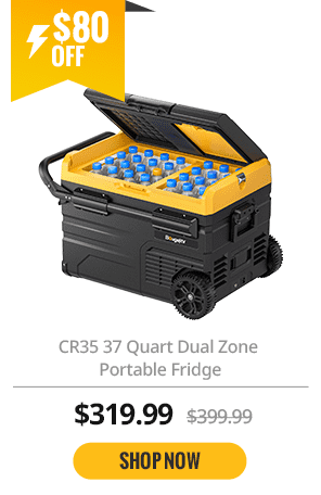 CR35 37 Quart (35L) Portable Fridge Freezer