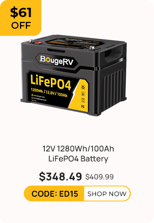 12V 1280Wh/100Ah LiFePO4 Battery
