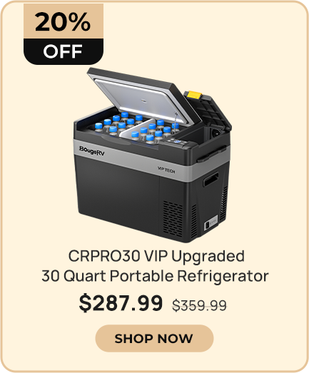 CRPRO30 VIP Upgraded 30 Quart Portable Refrigerator