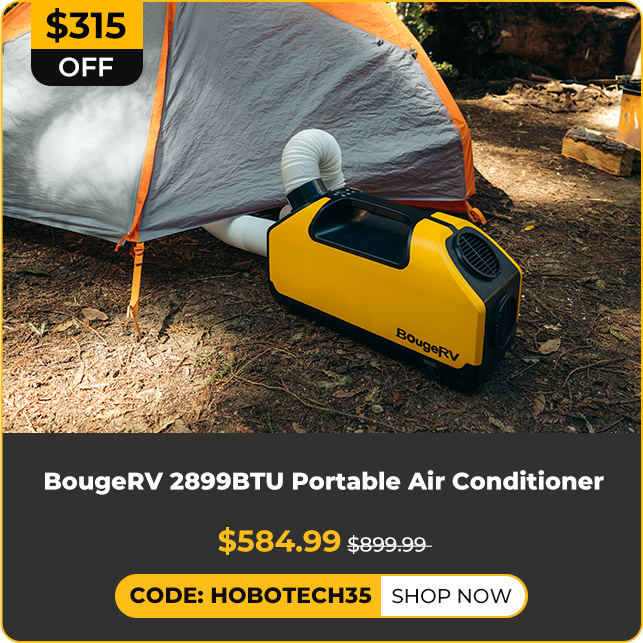 BougeRV 2899BTU Portable Air Conditioner