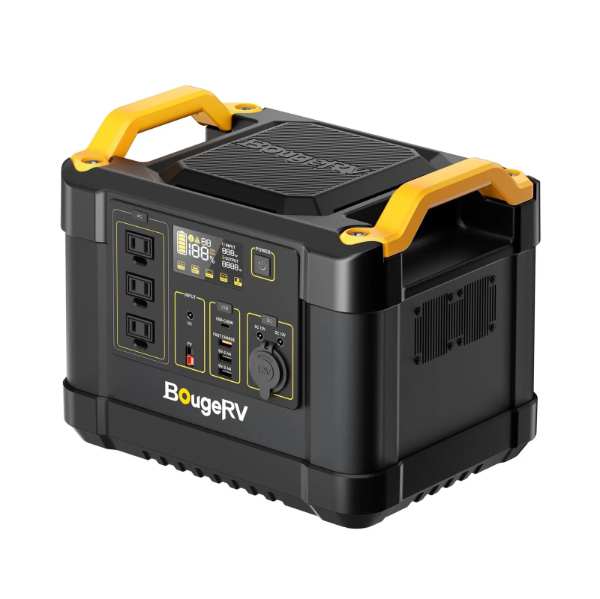 BougeRV 1100Wh portable power station for brownout and blackout