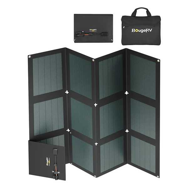  BougeRV 12V solar panel Paso 100W CIGS solar blanket