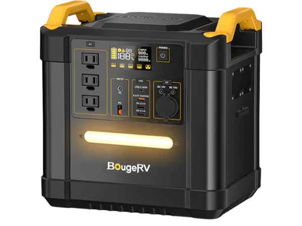 BougeRV 1456Wh Portable Power Station for Overlanding