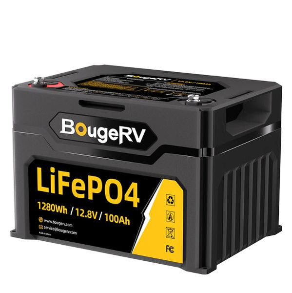 BougeRV’s 12V lithium Ion (LiFeP04) battery