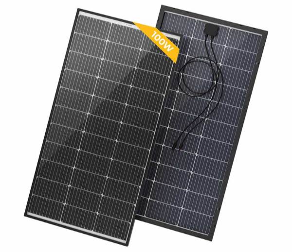 BougeRV’s 200W bifacial rigid solar panel for camping