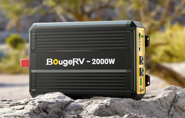 BougeRV’s inverter for RV solar set up