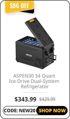 ASPEN 30 IceDrive™ 12V 34 Quart Dual-System Portable Refrigerator