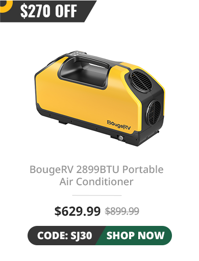 BougeRV 2899BTU Portable Air Conditioner