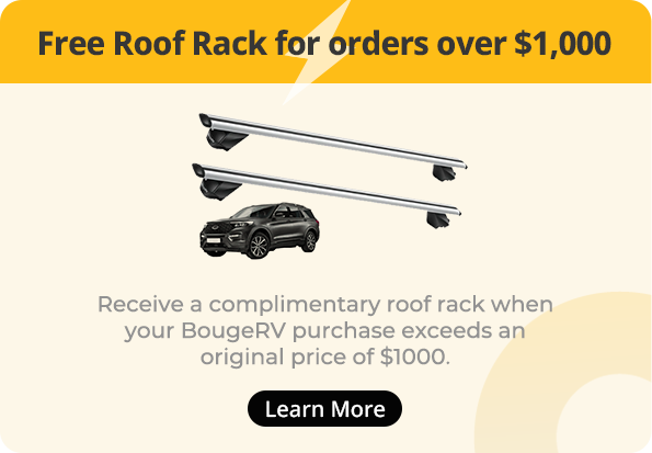 Roof Rack Cross Bars (Universal, 47'' Silver)