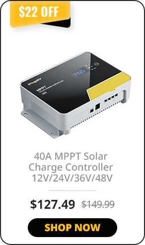 40A MPPT Solar Charge Controller 12V/24V/36V/48V