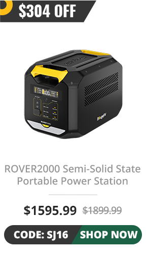 ROVER2000 Semi-Solid State Portable Power Station