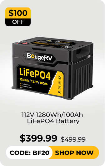 12V 1280Wh/100Ah LiFePO4 Battery