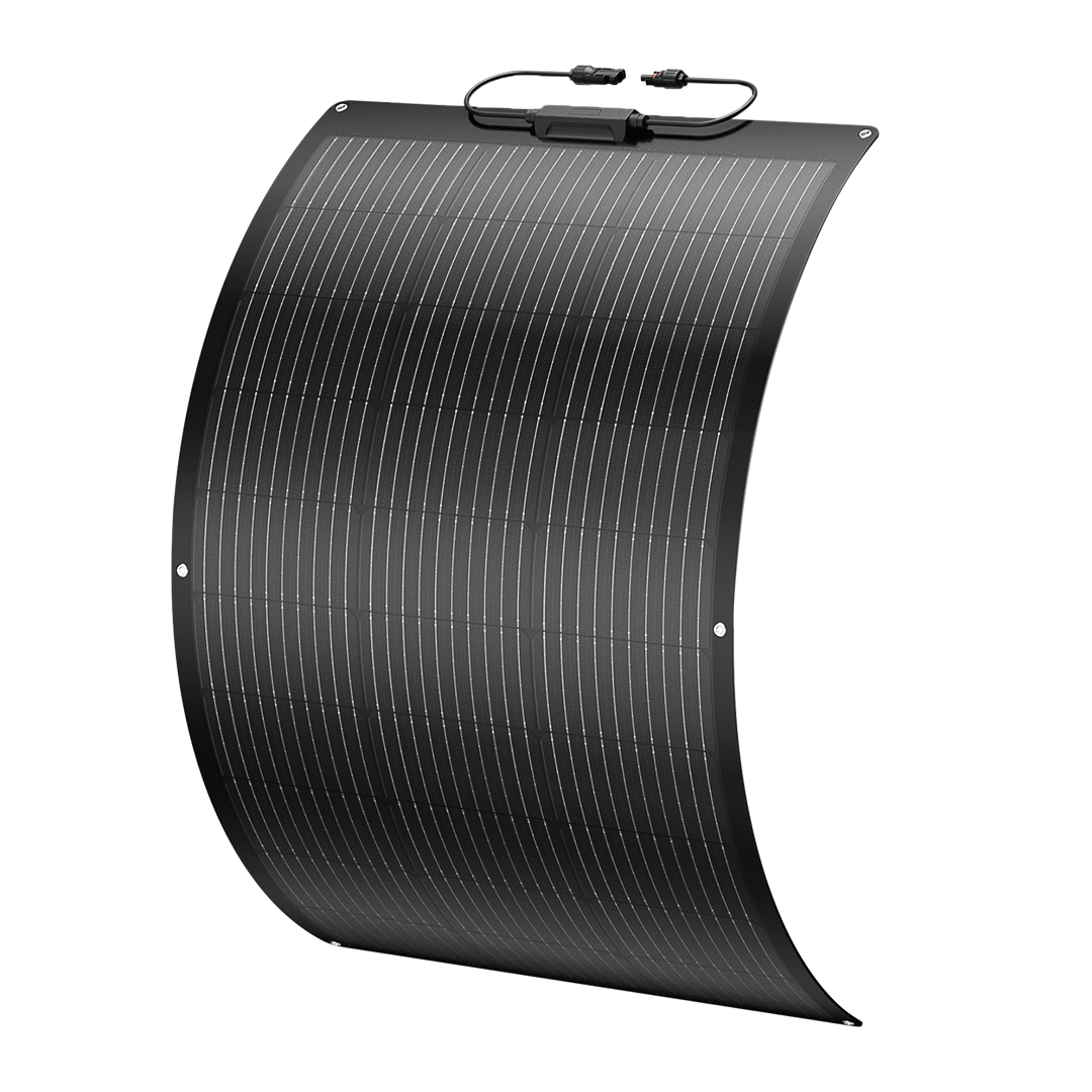 BougeRV Arch 100 Watt Fiberglass Curved Solar Panel??New Arrival??