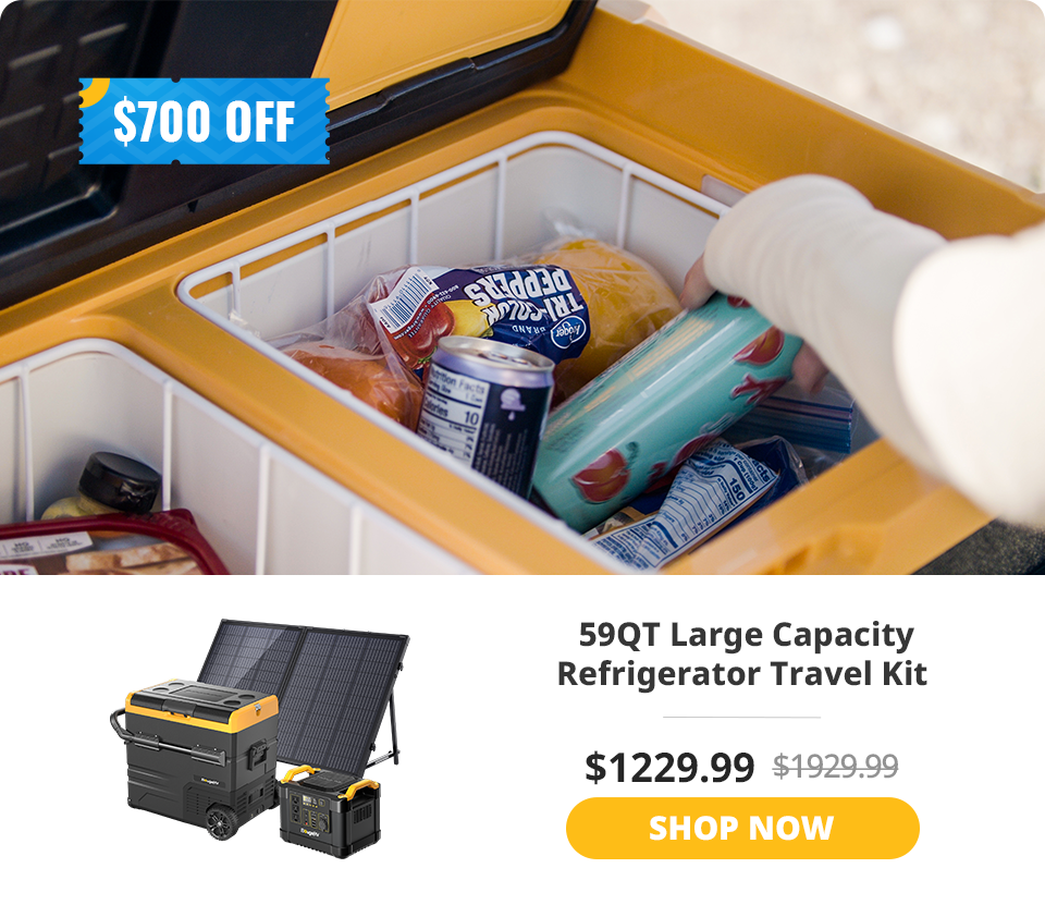 59QT Large Capacity Refrigerator Travel Kit