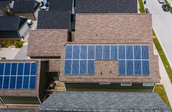 Solar Panels On The Roof