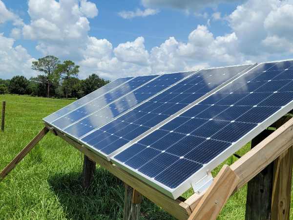 Using BougeRV’s Rigid solar panels on a farm