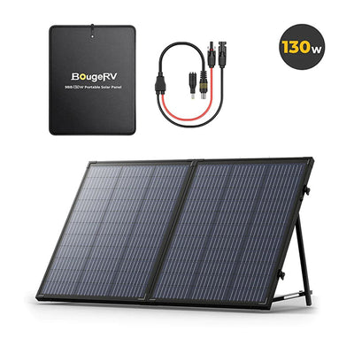 BougeRV Fort 1000 Portable Power Station, 1120Wh LiFePO4 Battery Solar  Generator 1200W AC Outlet for Home Backup Power Outage Off-Grid Outdoor  Camping Trip 