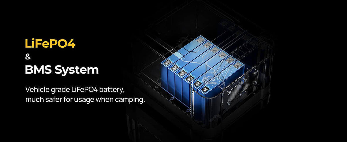 portable power station with lifepo4 & BMS System