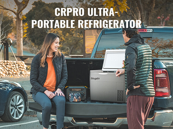 12V 30 Quart Portable Refrigerator for Camping