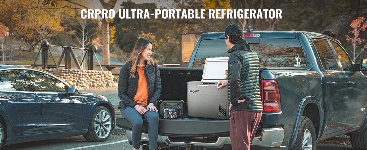 12V 30 Quart Portable Refrigerator for Camping