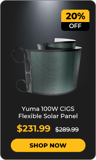 100W CIGS Flexible Solar Panel
