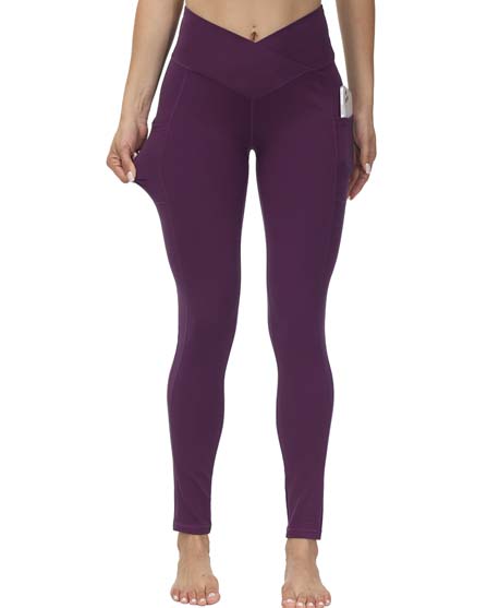 ALONG FIT Soft Mesh Yoga Pants with Side Pockets Workout High Waist  Breathable Stretchy Leggings for Women BK007 CA,M : : Clothing,  Shoes & Accessories