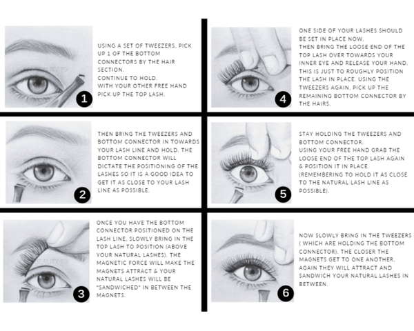 Load image into Gallery viewer, Lavish - Eyeliner Free Magnetic Eyelashes (SALE) Magnetic Lashes my beauty fix 
