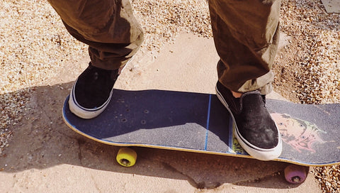 TR7 Skate Blog - How to Ollie - Front Foot