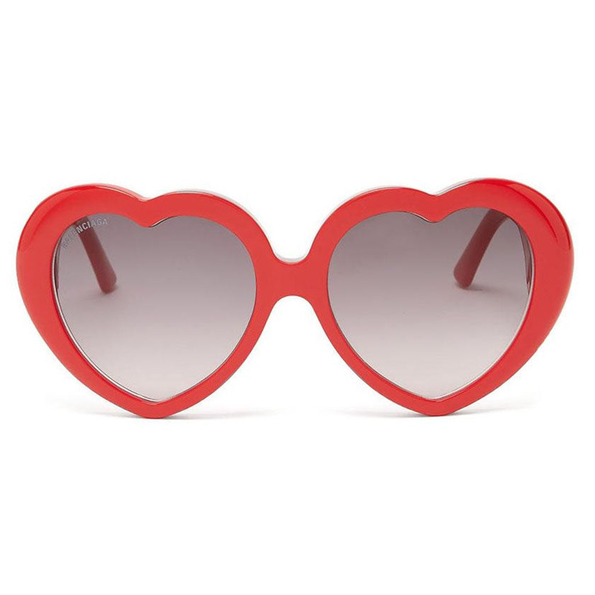 balenciaga heart sunglasses