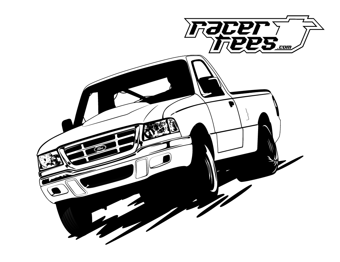 Drag Racing Coloring Pages