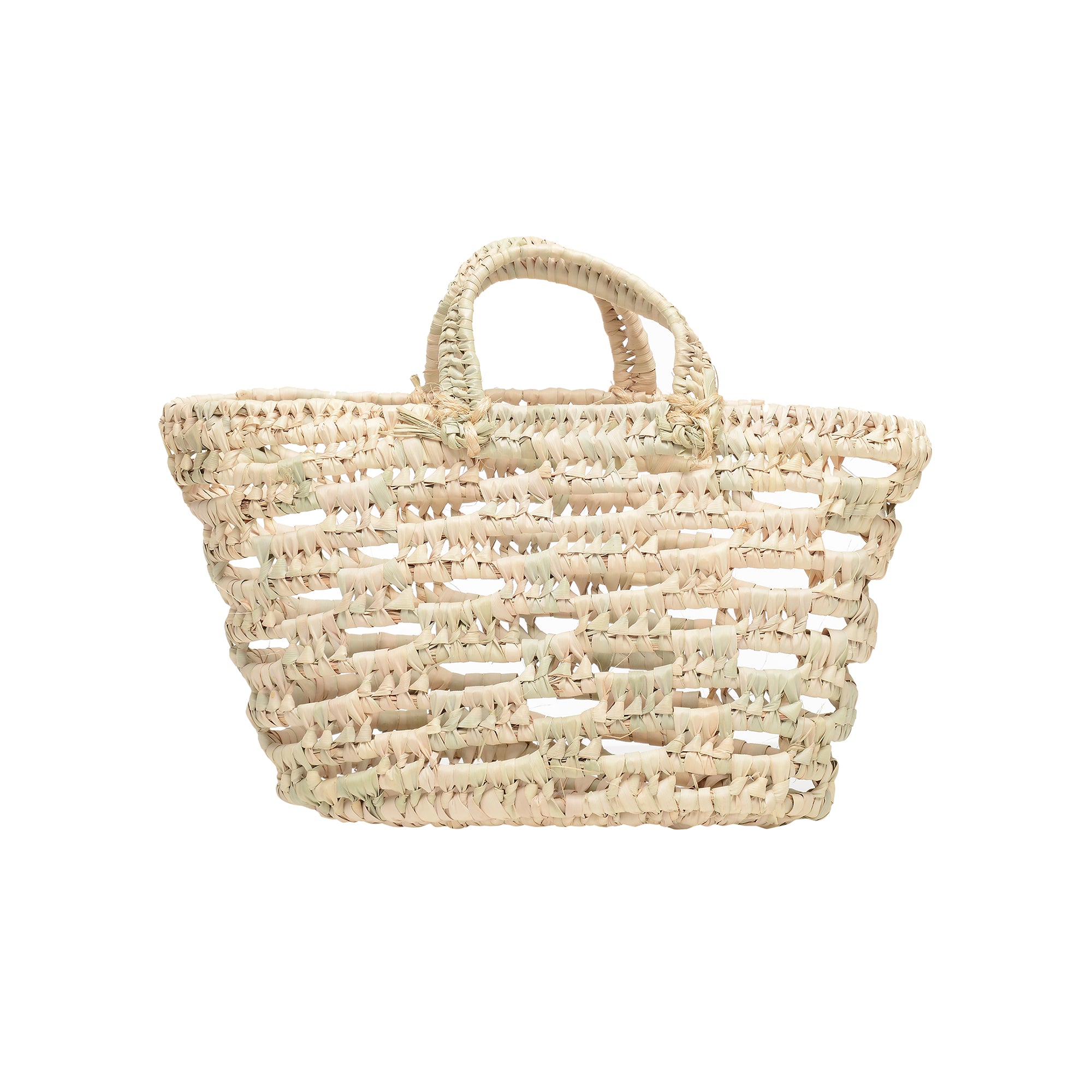 EXCLUSIVE small open weave Mallorcan tote