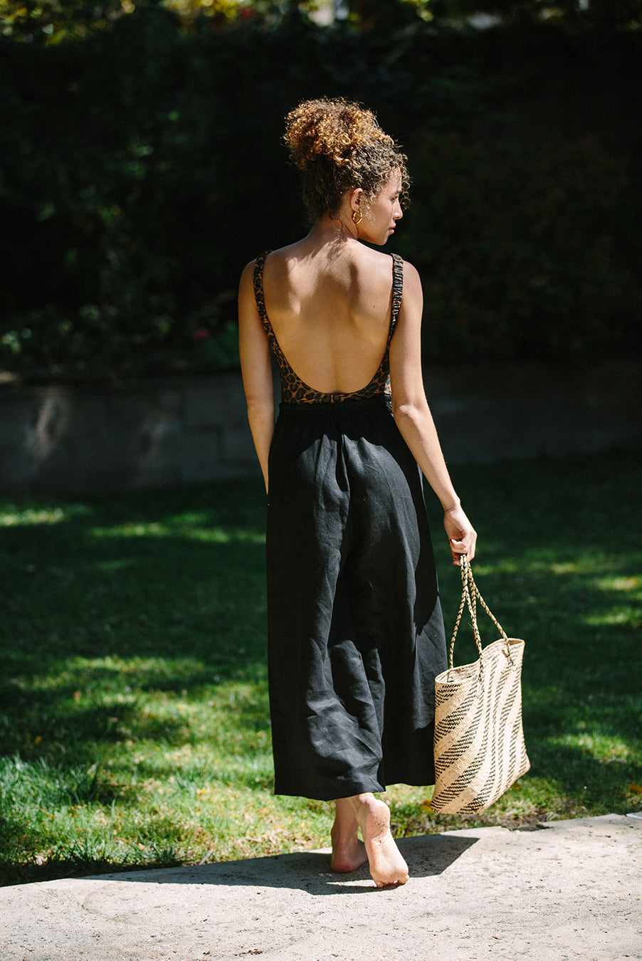 Linen culottes