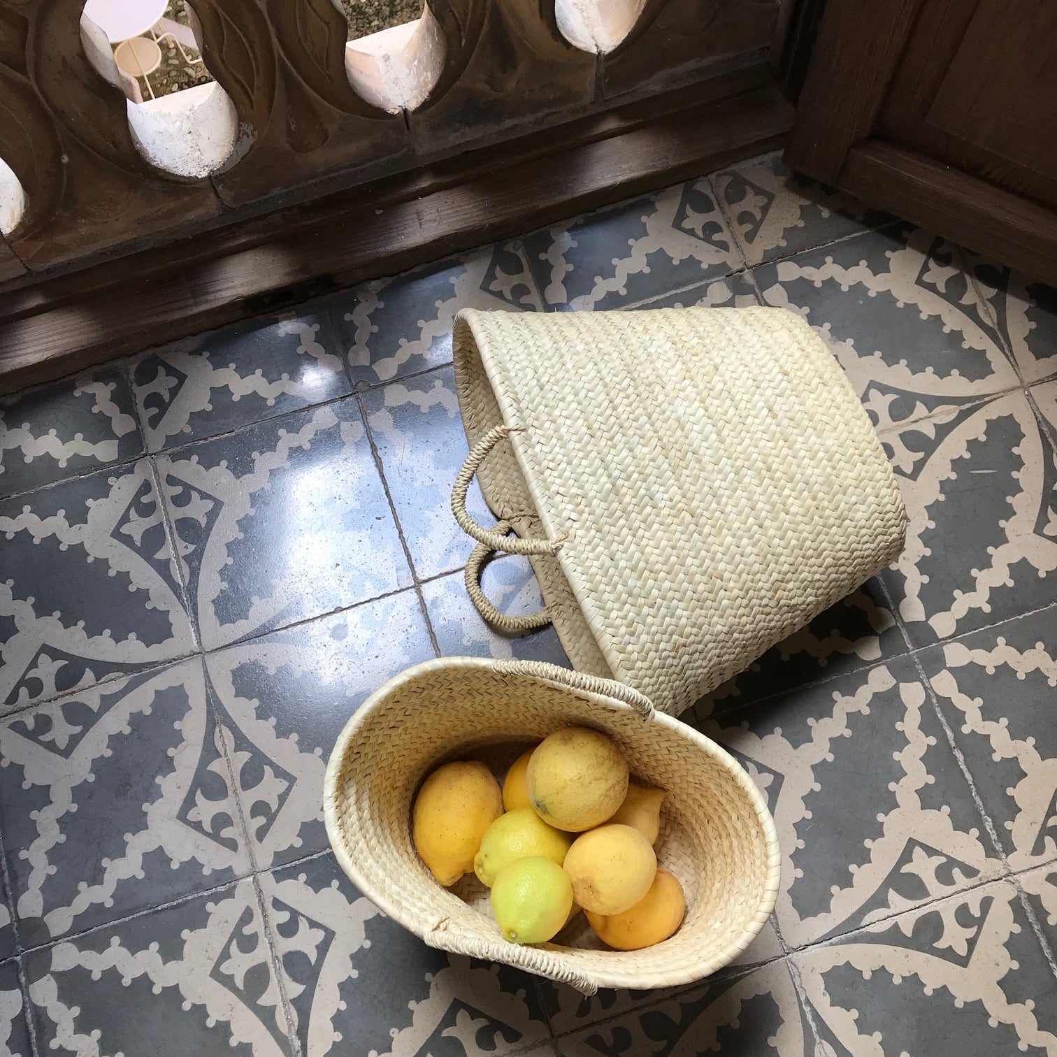 EXCLUSIVE large Mallorcan basket