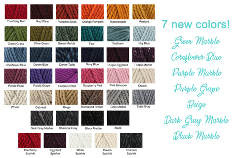 7 new colors for 6 current hat styles by Two Seaside Babes