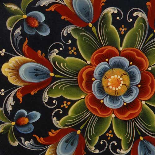 Rogaland Rosemaling Jp1021