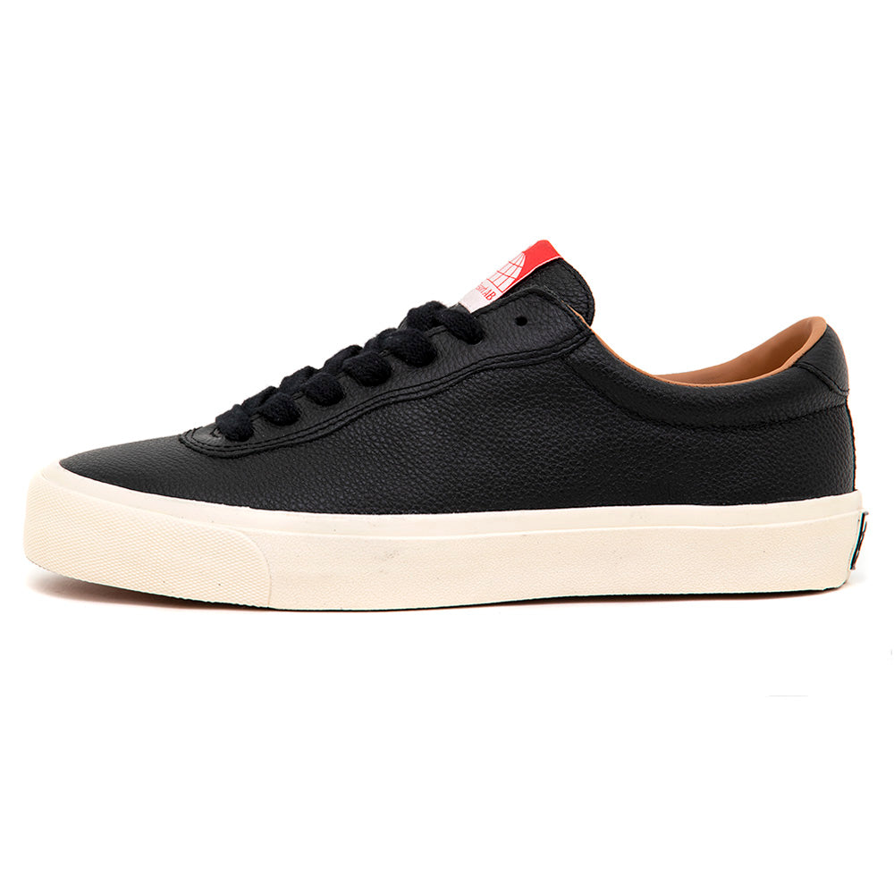 CM001 - Leather / Suede Lo (Navy / White) – Uprise Skateshop