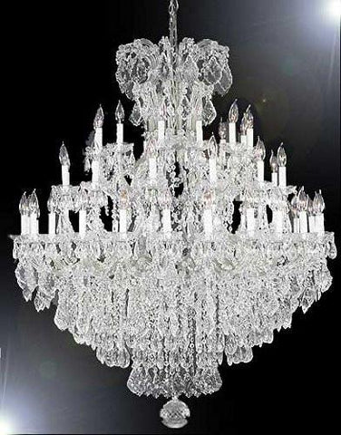 large crystal sconces