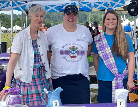 At the Scottish Games in 2022