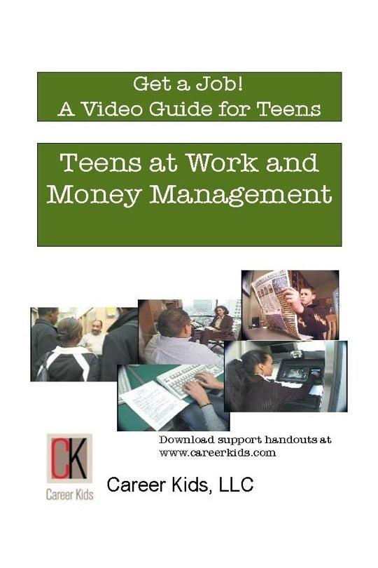 Teens At Work And Money Management Dvd Middle High School Cc - 