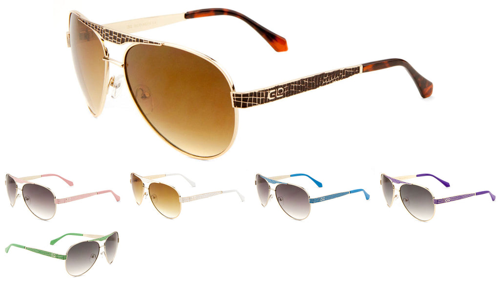 Glo Aviators Wholesale Bulk Sunglasses Frontier Fashion Inc