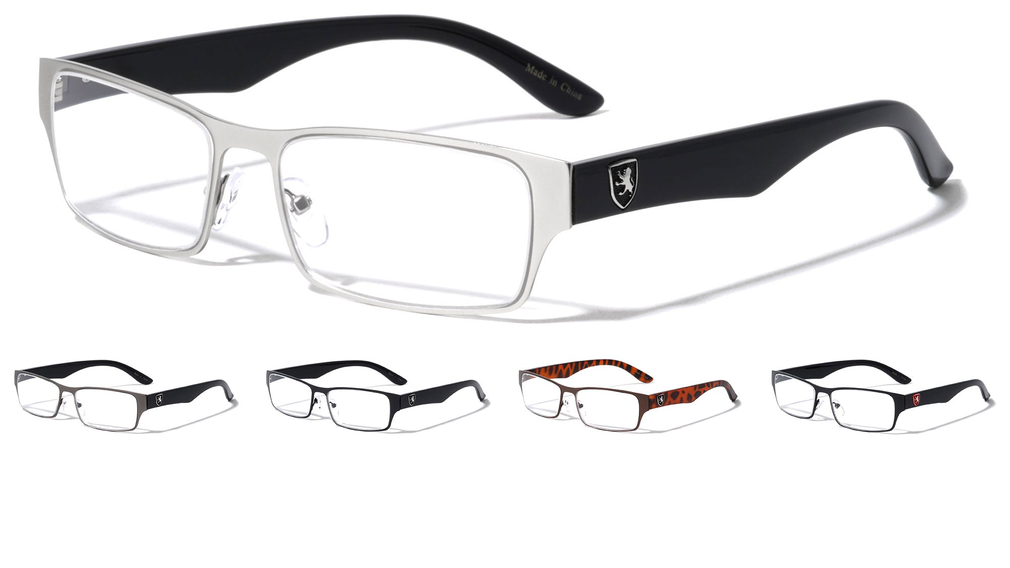 KHAN Rectangle Reading Glasses Bulk Wholesale - Frontier Fashion, Inc.