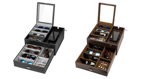 HOUNDSBAY Lookout Sunglasses Organizer Case Box