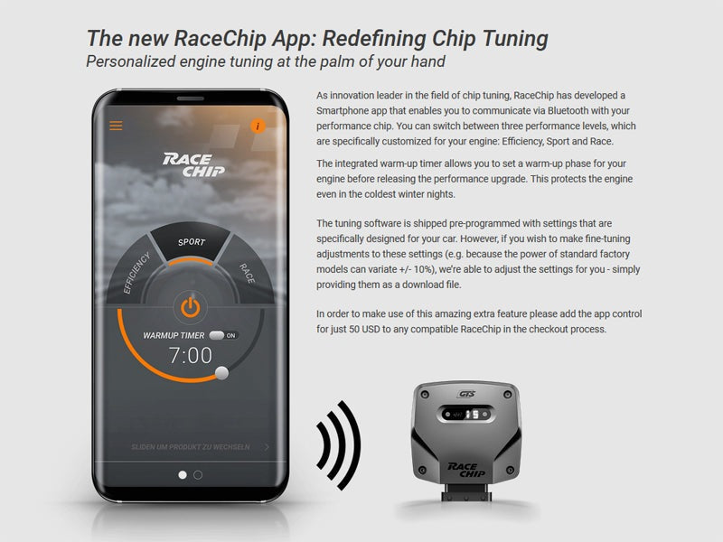 RaceChip GTS Black ガソリン車（+81PS +107Nm） BMW 4Series F82・F83（F82・F83） S55 M4  GTS｜内装用品