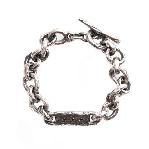 Chain link type for men's chain bracelet