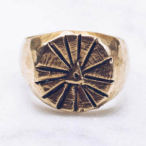 SUNRISE RING | BRASS – JEWELRYLAB