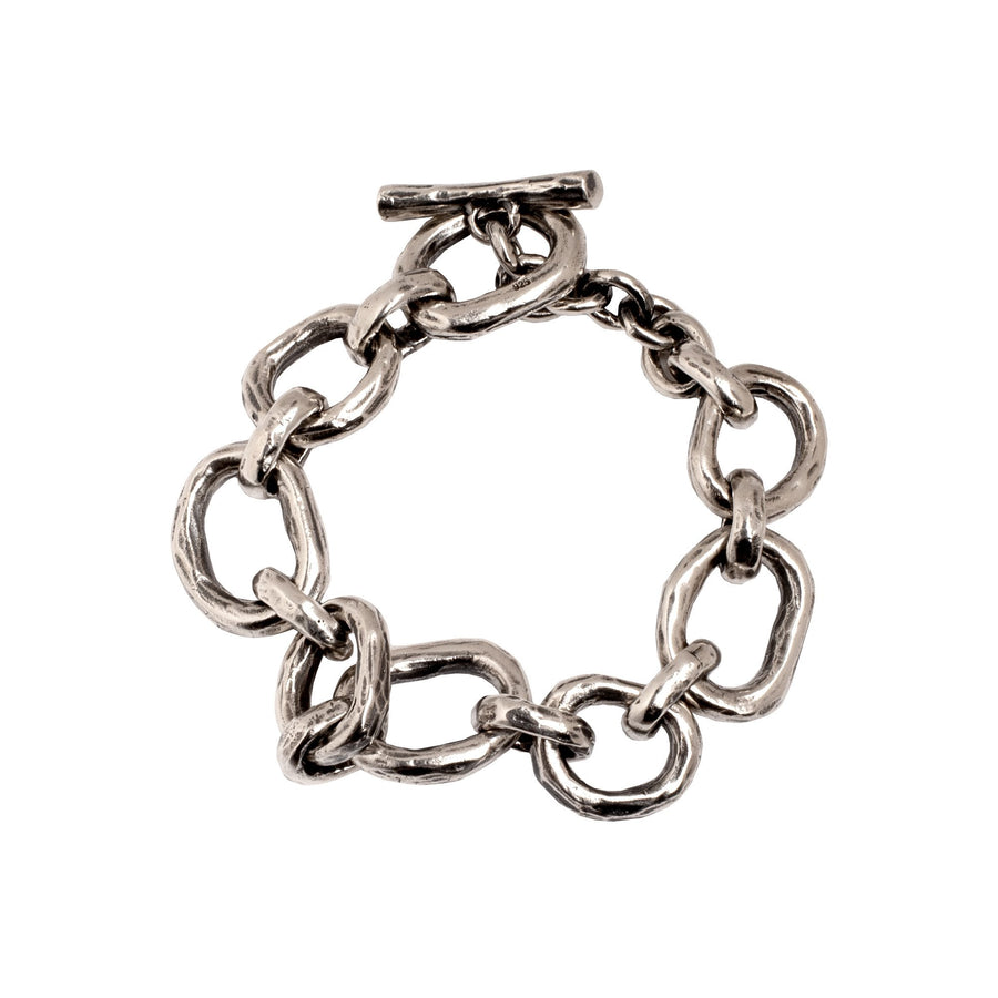 BIG ABSTRACT CHAIN BRACELET | 925 STERLING SILVER – JewelryLab